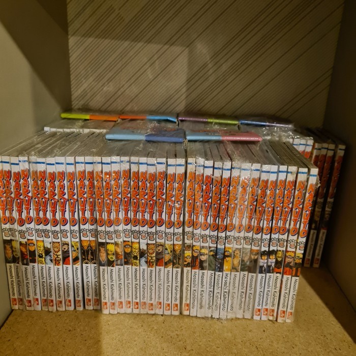 Komik Naruto cabutan vol 1-72 segel ori lengkap