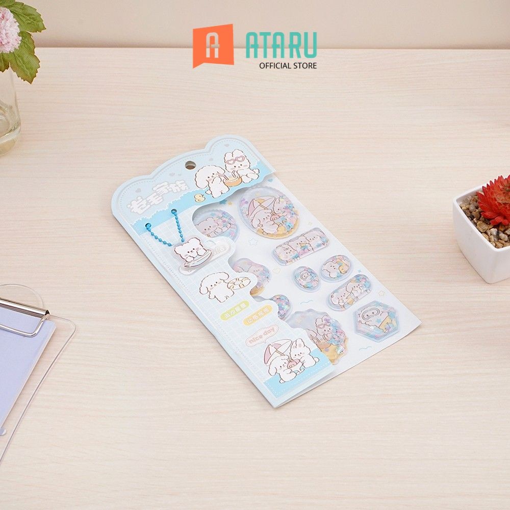 

Ataru Stiker Nice Day Pop Up Mix Colors Stiker Dekoratif Lucu Cute Stickers Deco Sticker Pack Journal Book