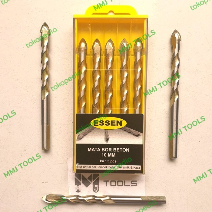 Mata Bor Beton/Keramik/Kaca ESSEN 10mm - ESSEN Mata bor serbaguna