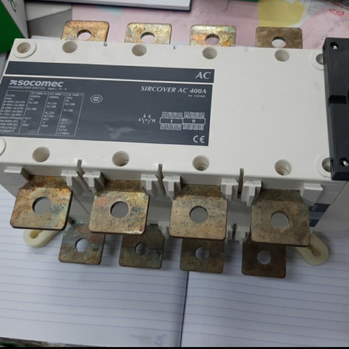 cos 400a 4p manual socomec original