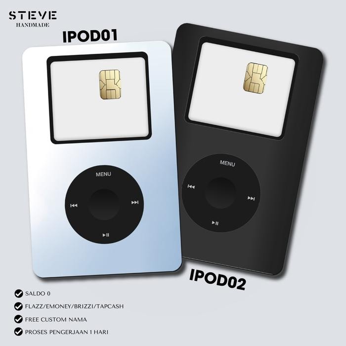 

Custom Ipod Design Edition Custom Kartu UV Print I Kartu Etoll