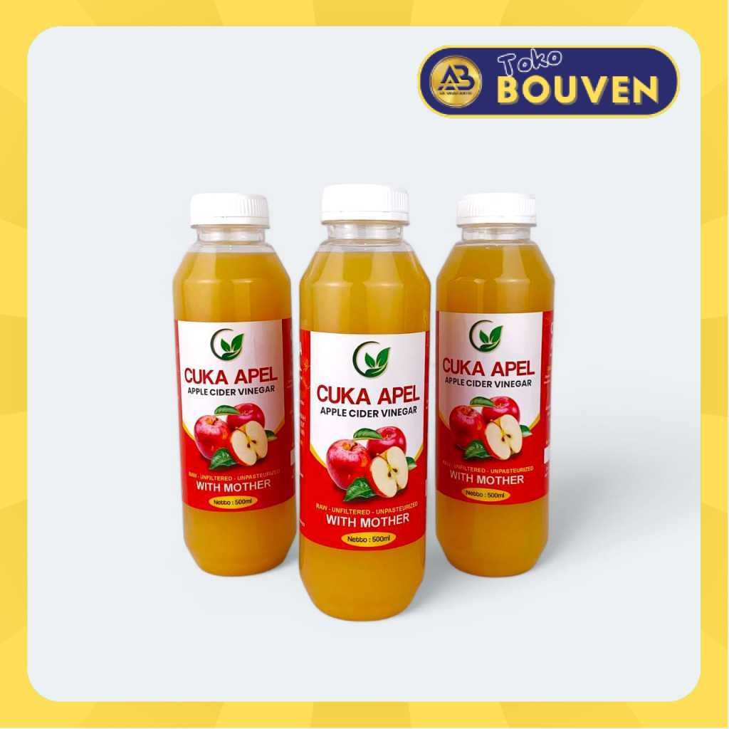 

Cuka Apel Organik Vinegar With Mother | Cuka Sari Apel Asam Lambung - Diet Detox Alami 500ml