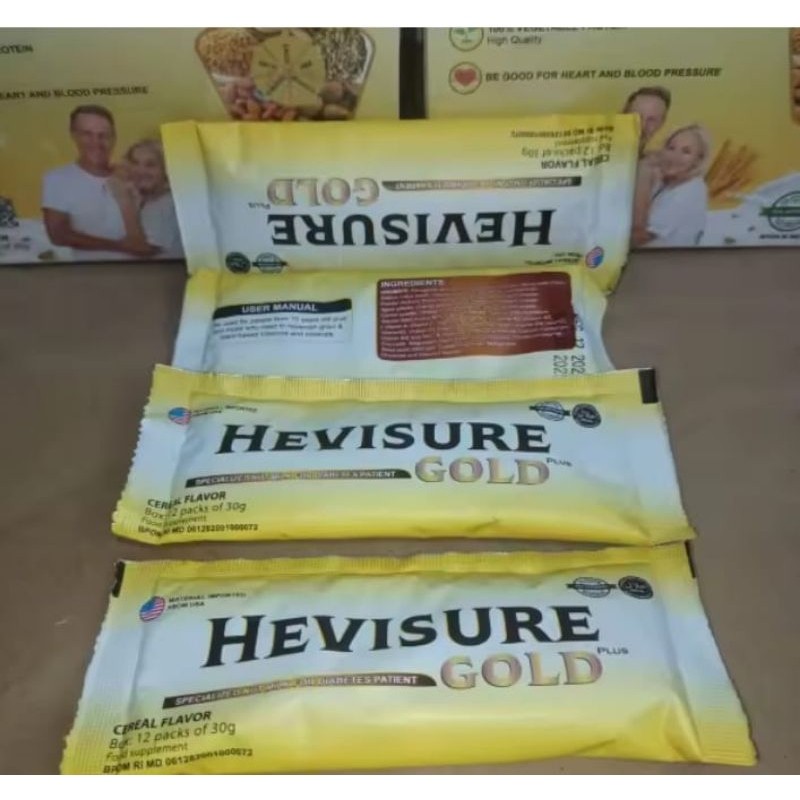 

hevisure Gold susu BPOM membantu memulihkan kerusakan pada tulang dan sendi 4box