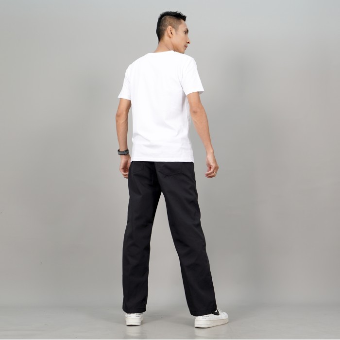 Okechuku SAM Celana Panjang Pria Loose Pants Baggy Pants Pria Celana Longgar Pria - Abu Tua, S/M