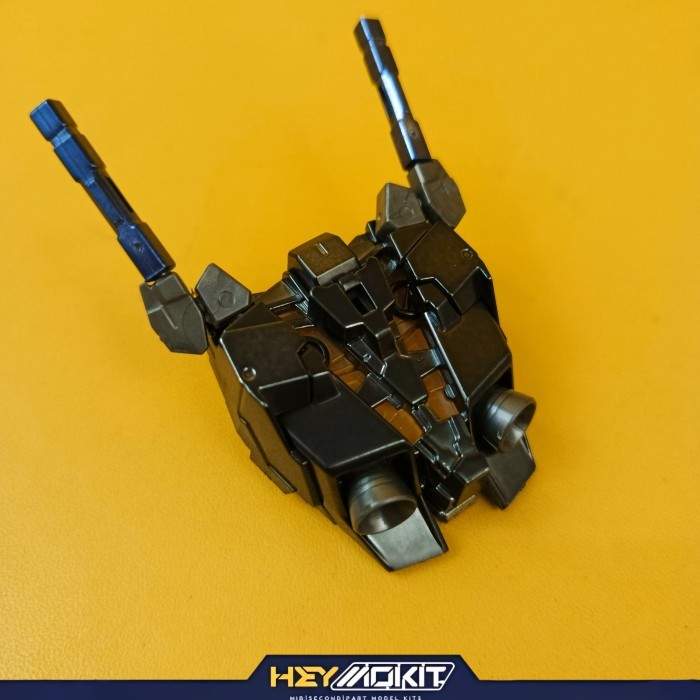 MG 1/100 UNICORN BANSHEE BANSHEE TITANIUM FINISH PART BACKPACK UNIT BEAM HANDLE  MODEL