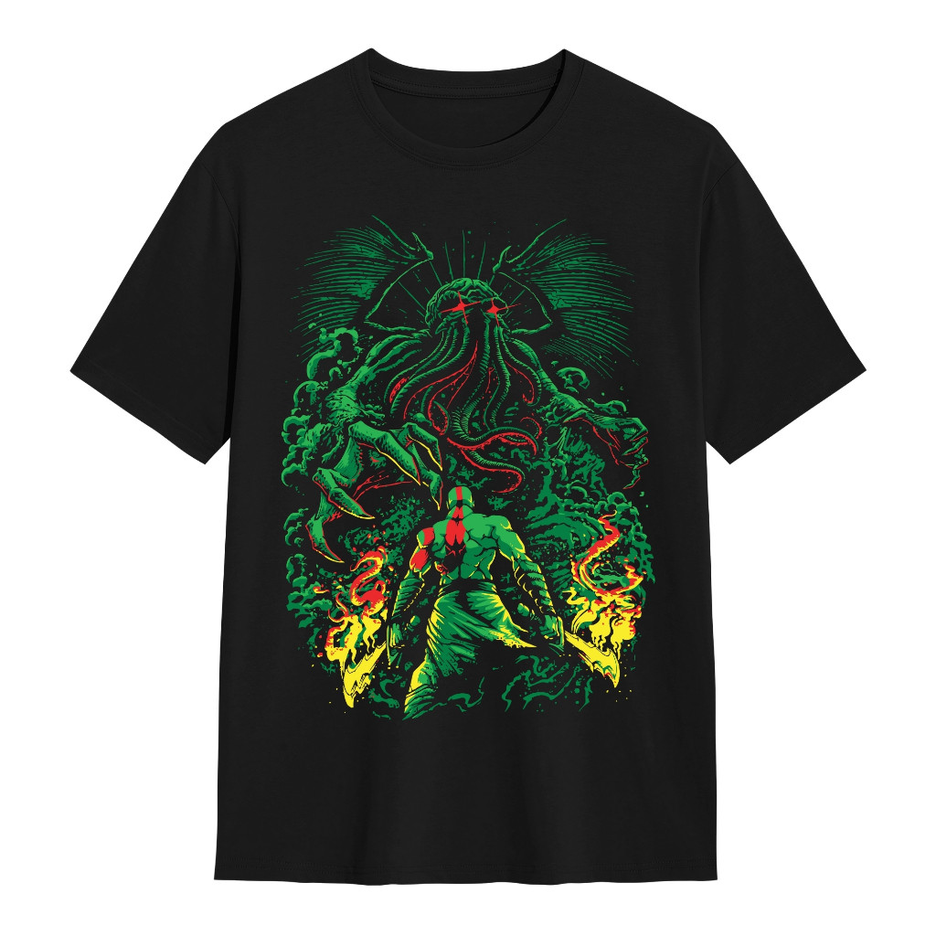 Vizar T-shirt Kaos God Of War Kratos GODOFWAR2