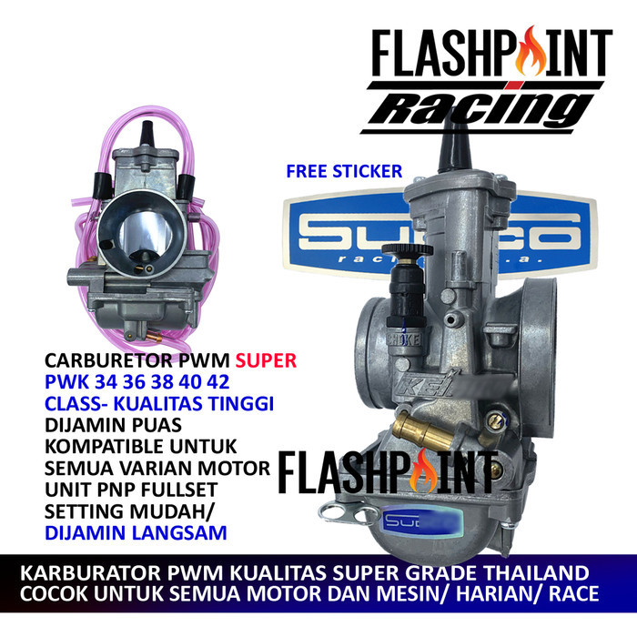 KARBURATOR PWM 34 36 38 40 42 KABULATOR KARBU CARBU KARBULATOR ASLI - PWM 34