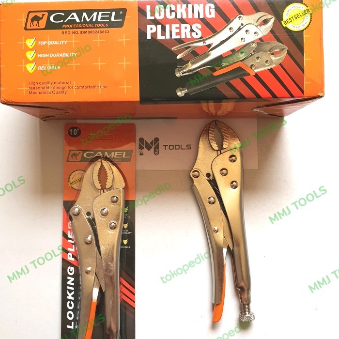 Tang buaya CAMEL 10" Locking Plier CAMEL 10" - Tang jepit CAMEL 10"