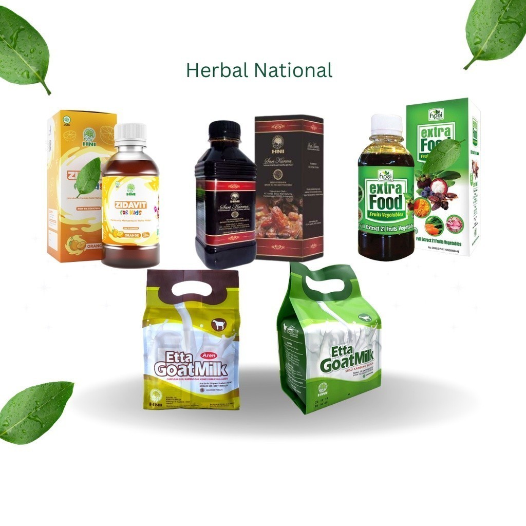 

NEW ORIGINAL Extra Food ( HNI HEALTH) - Etta Goat Milk - Herba nutirsi alami untuk stamina / kesehatan
