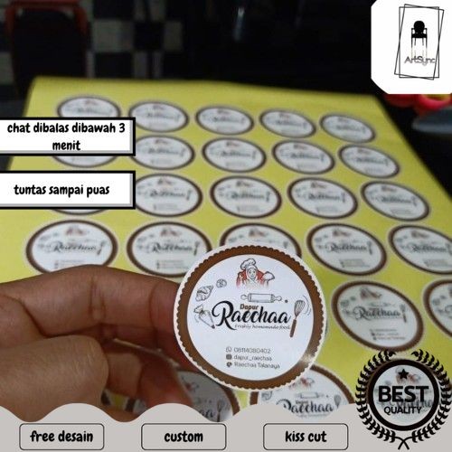 

Syncart Print & Cut Sticker Chromo A3+ Cetak Kiss Cut Stiker Label Kromo Cromo Bandung