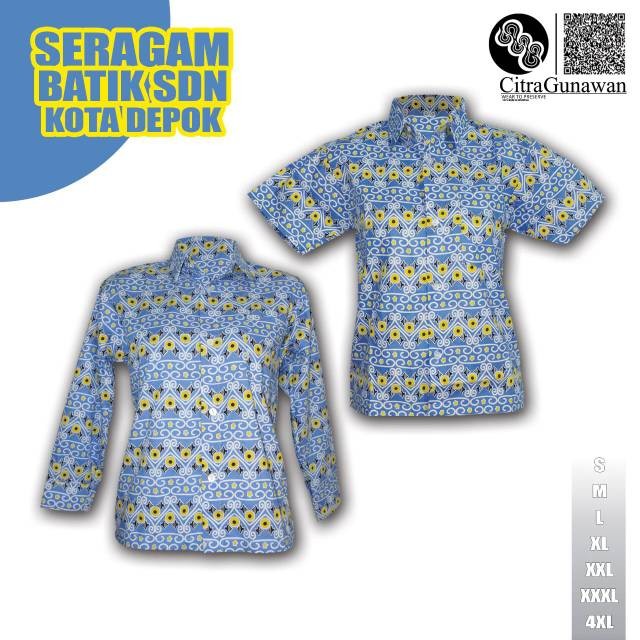 PROMO SERAGAM BATIK DEPOK SD - BATIK DEPOK