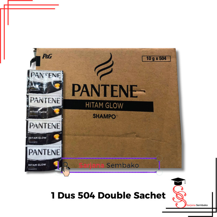 Shampo Pantene Long Black - 1 Dus 504 Double Sachet