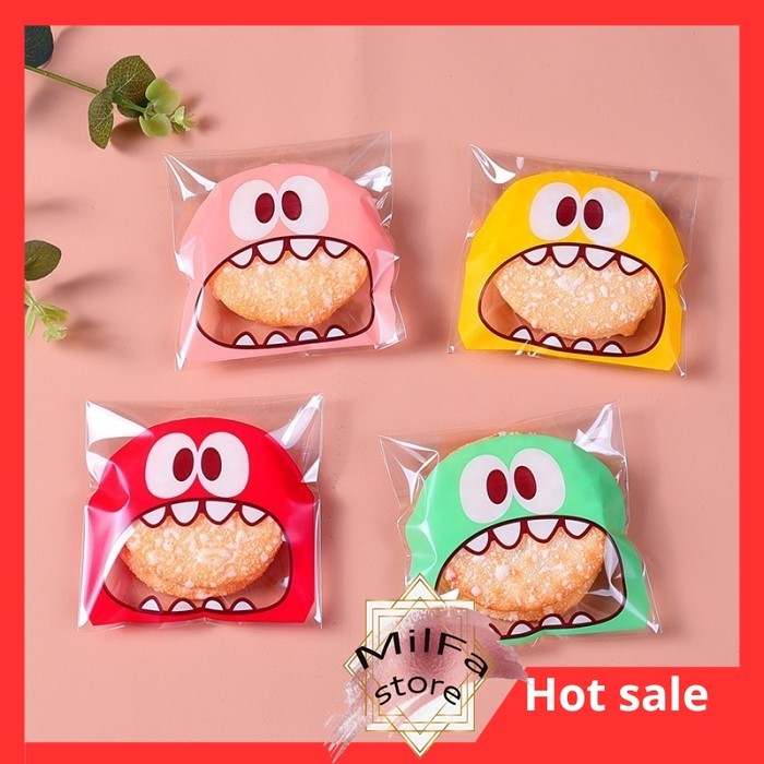 MF679 Kantong Kemasan Plastik Opp Motif Kartun Lucu