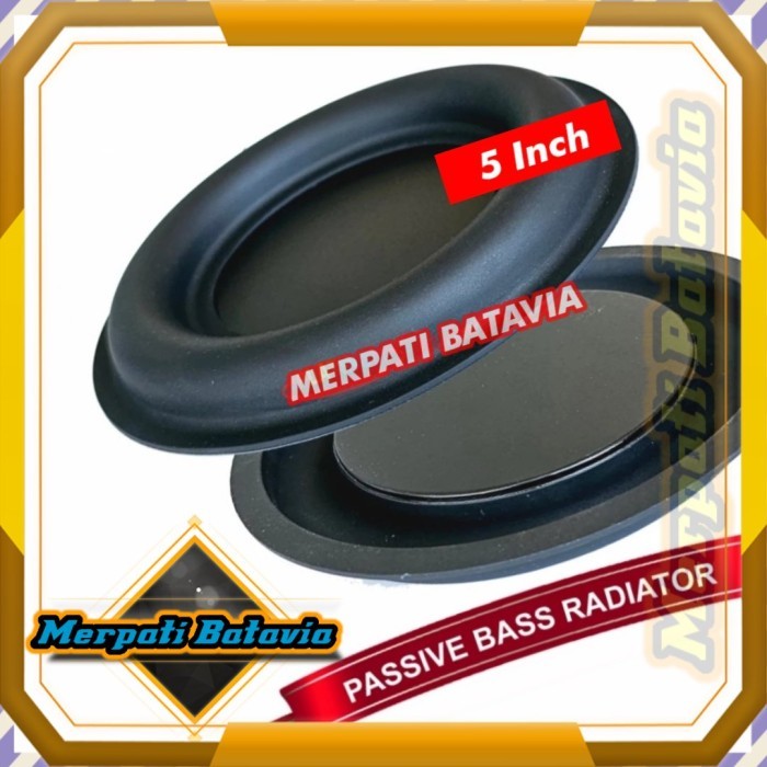 Passive Bass Radiator 5 inch PBR 130mm Pasif Subwoofer Membran Speaker