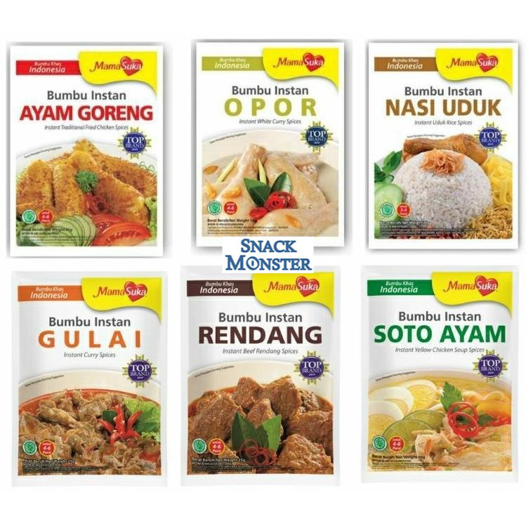 

Mamasuka Bumbu Instan Opor Gulai Rendang Soto Ayam Goreng Nasi Uduk