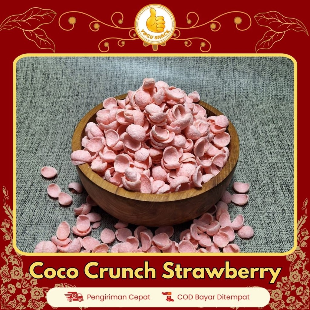 

Yogu Simba Choco Crunch Strawberry - Snack Lezat Gratis Bubble Wr