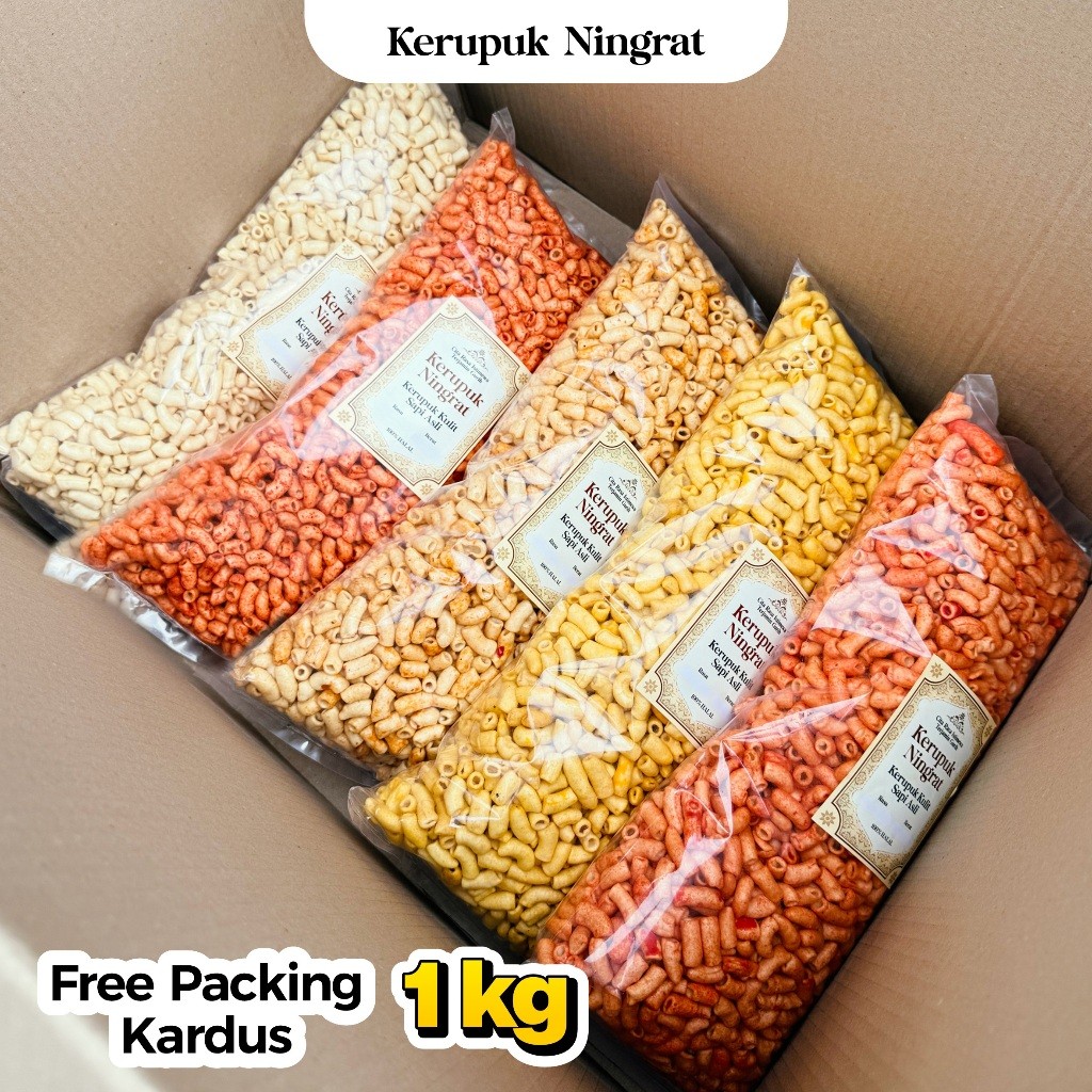 

1 KARDUS ISI 2 PACK 500GR MAKARONI BANTAT 5 VARIAN RASA PEDAS, RUJAK, ORIGINAL, BALADO, JAGUNG MANIS