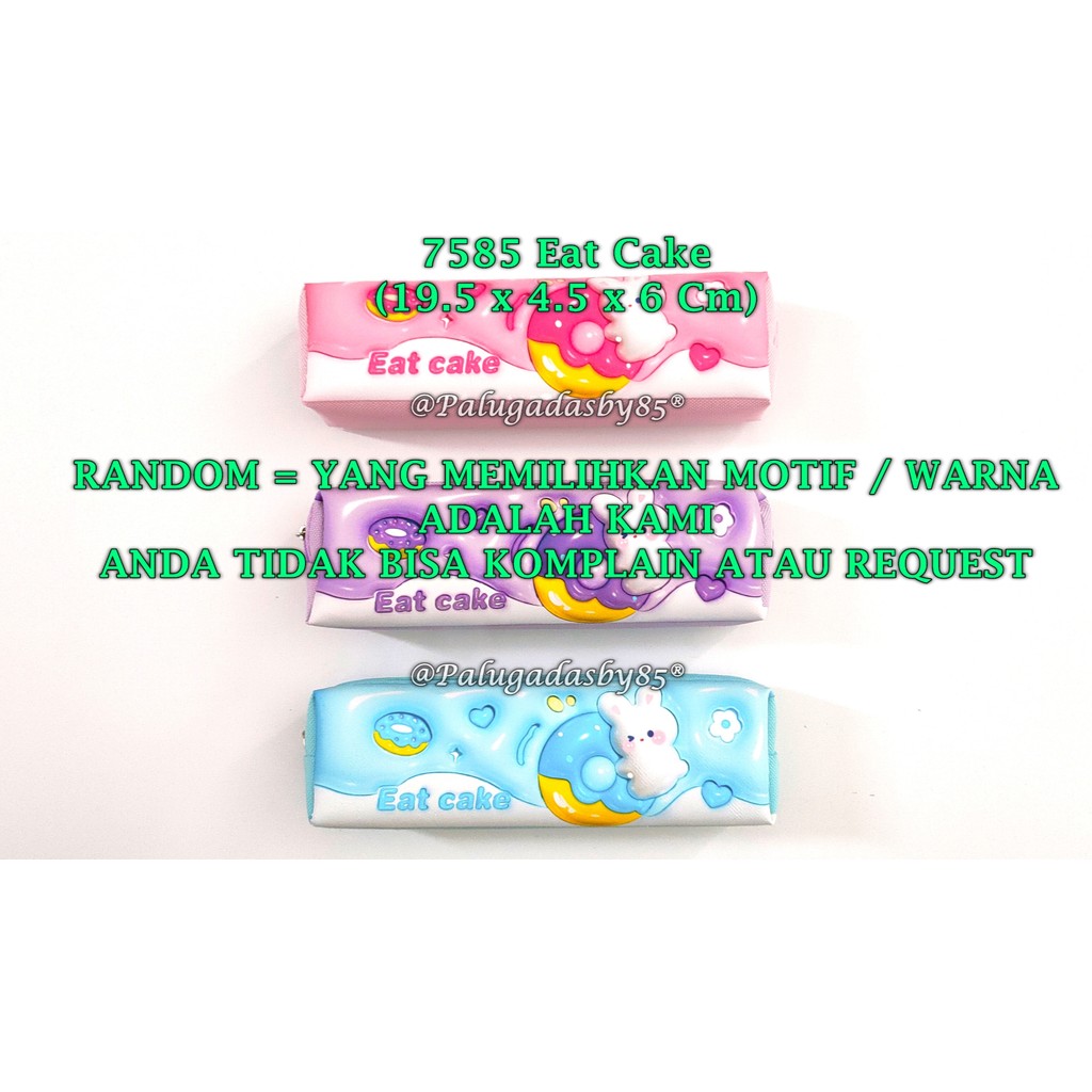 

(1 Biji) GROSIR Tempat Pensil Resleting 19.5 x 4.5 x 6 Cm / Kotak Pensil Resleting SPIMP