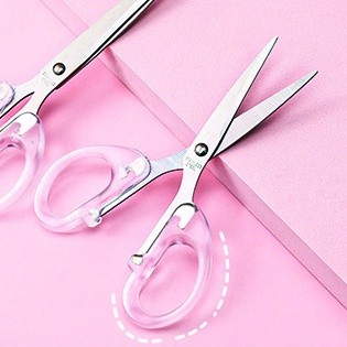 

Gunting Kertas Transparan Pemotong Kertas Scrapbooking Cutter Perlengkapan Kantor Sekolah . 982