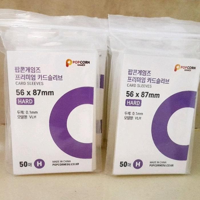 

[New Collection] ( 1 PACK ) POPCORN INNER SLEEVE PHOTOCARD KOREA KPOP CARD SLEEVES - ungu