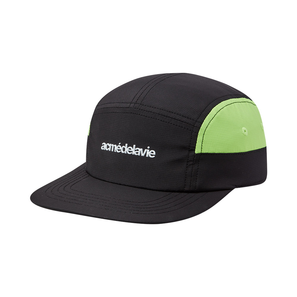 [ADLV] Three Tone Camp Cap Black - Topi Standard Fit Unisex acme de la vie