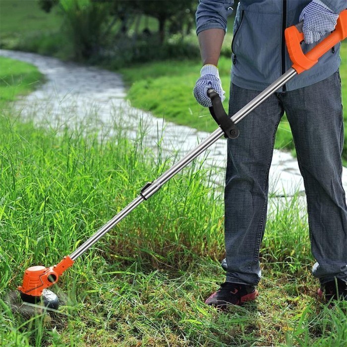 promo  tokoh SALE New 48V Mesin Pemotong Rumput Listrik Elektrik Mesin Rumput Cordless Pemotong Rump