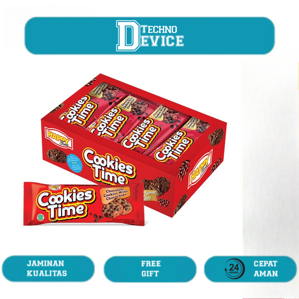 

TERLARIS Happy Time Cookies Time Chocolate Combo Isi 20 x 6gr