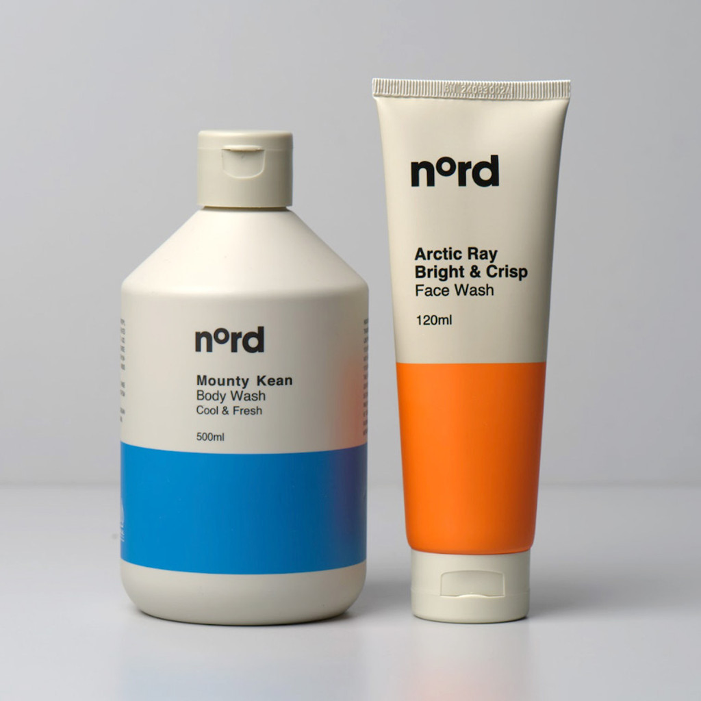 Nord For Men Personal Care Kit (Face Wash Arctic Ray 120ml & Body wash Mounty Kean 500ml)