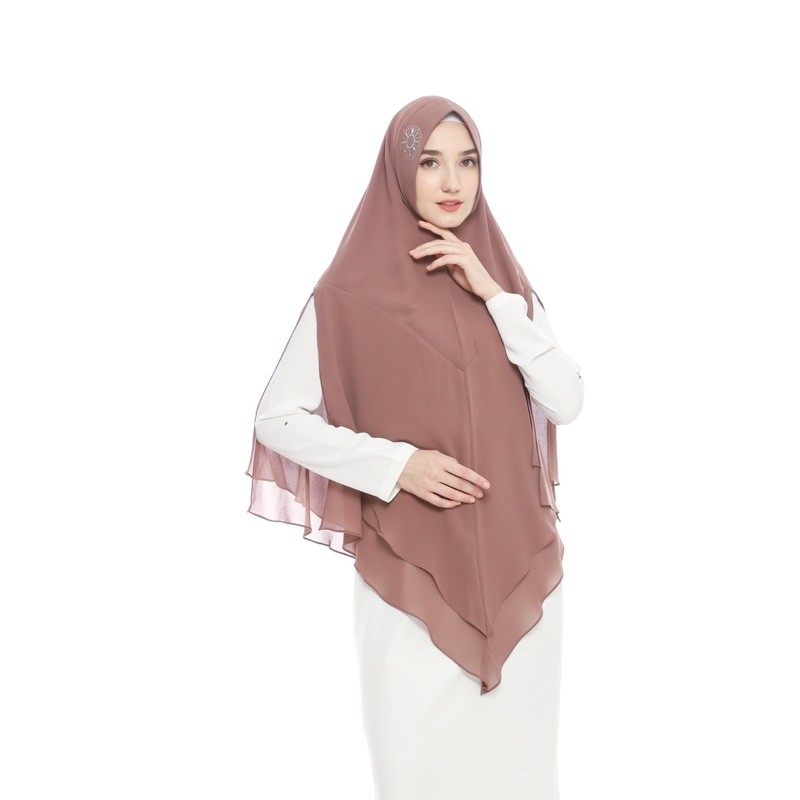Syahrini Scarves - Khimar Armila Signature Crystal Premium