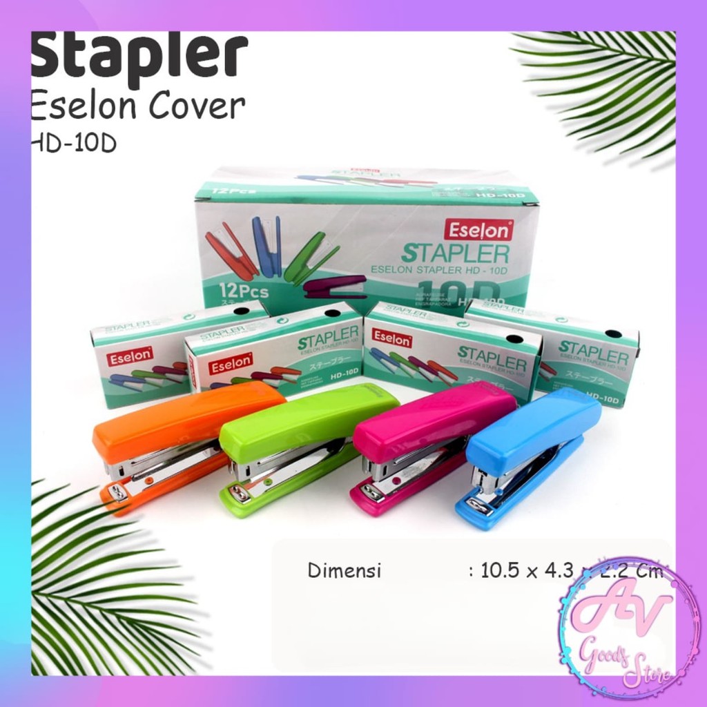 

Stapler ES HD-10D NEW / Staples HD-10 COVER / Jepretan / Alat Staples