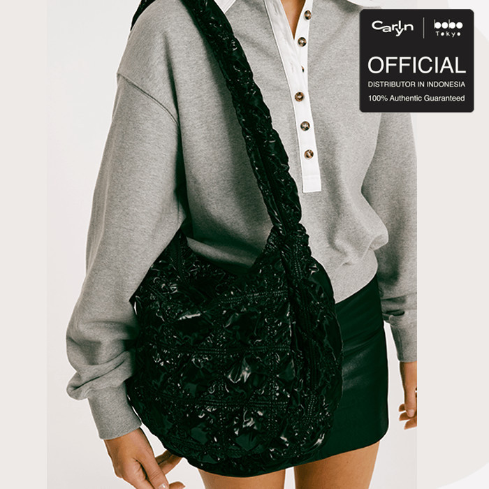 ✨W.H.Sw✨ - DISKON Tas Carlyn - New Soft L Black - Official Bobo Tokyo