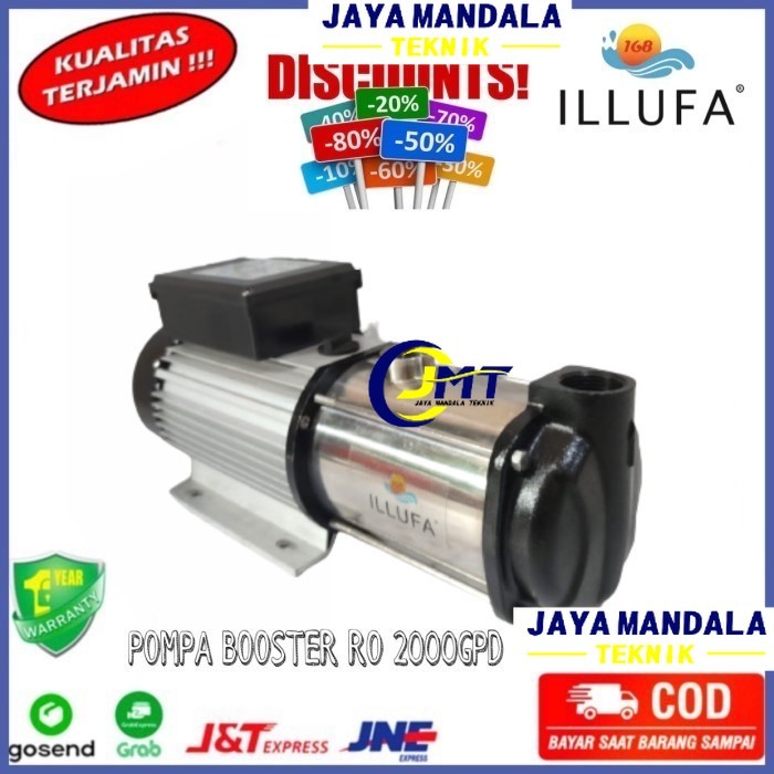 pompa booster membran ro 4040 gpd pompa booster membran ro 2000 Gpd