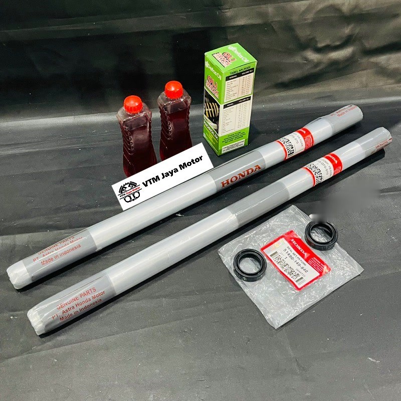 As Shock Depan + Seal shock + Oli Shock Win 100 VTM