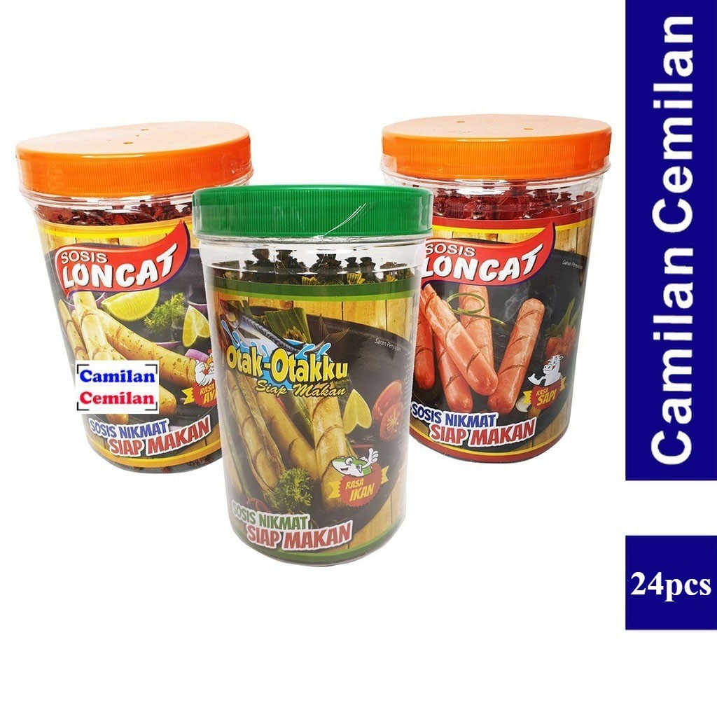 

Sosis Gaga Siap Makan Toples isi 24 pcs x 22 gr