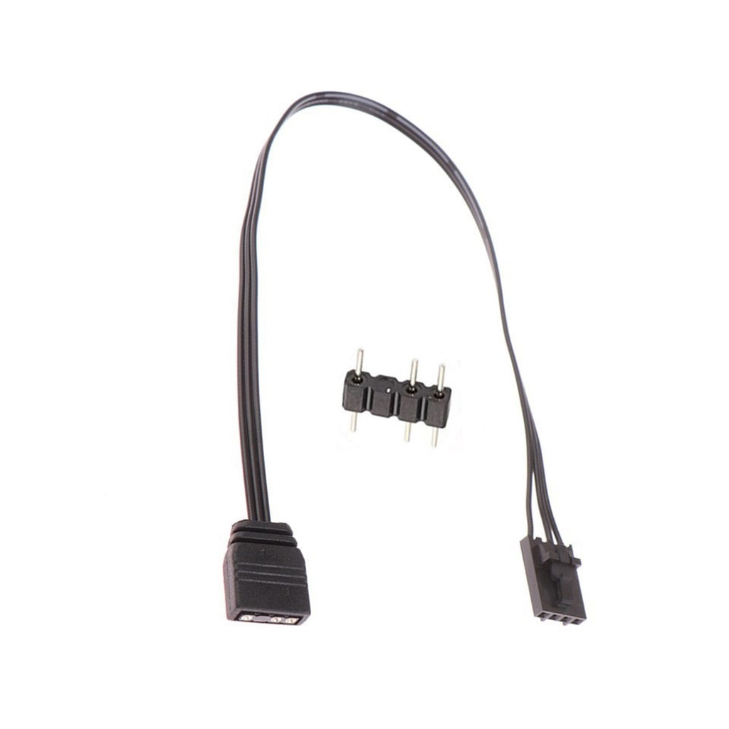 For Corsair 4PIN RGB to Standard ARGB 3-Pin 5V Adapter Connector RGB Cable 25cm