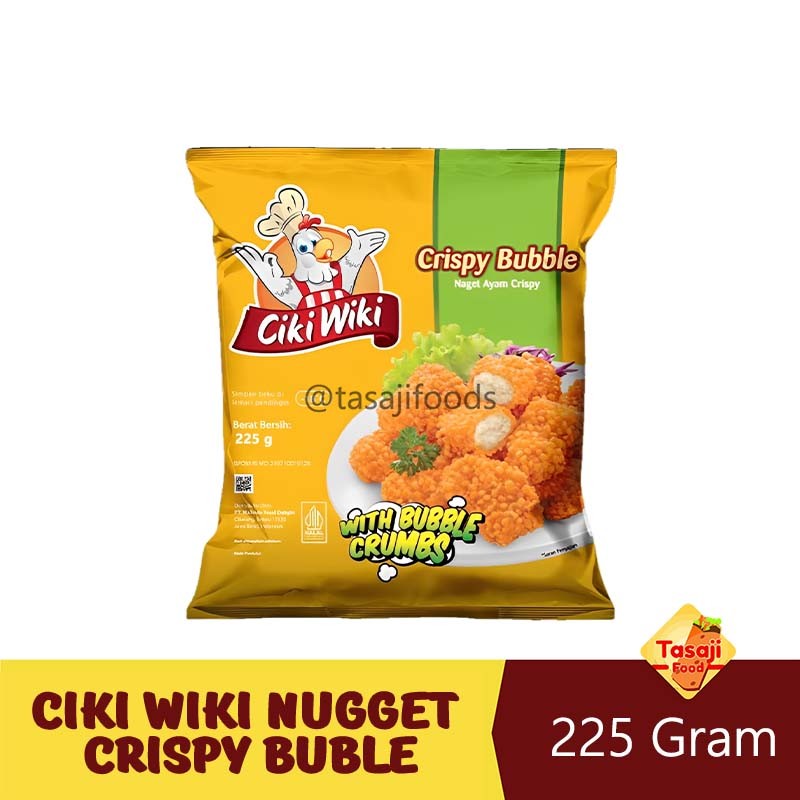 

Ciki Wiki Chicken Nugget Crispy Buble - 225gr