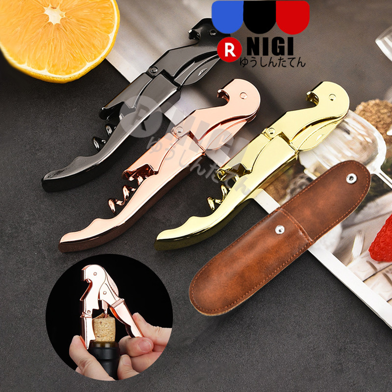 NIGI Pembuka Botol Wine Cork Bottle Opener Premium Corkscrew Wine Opener Stainless Premium Wine Bott