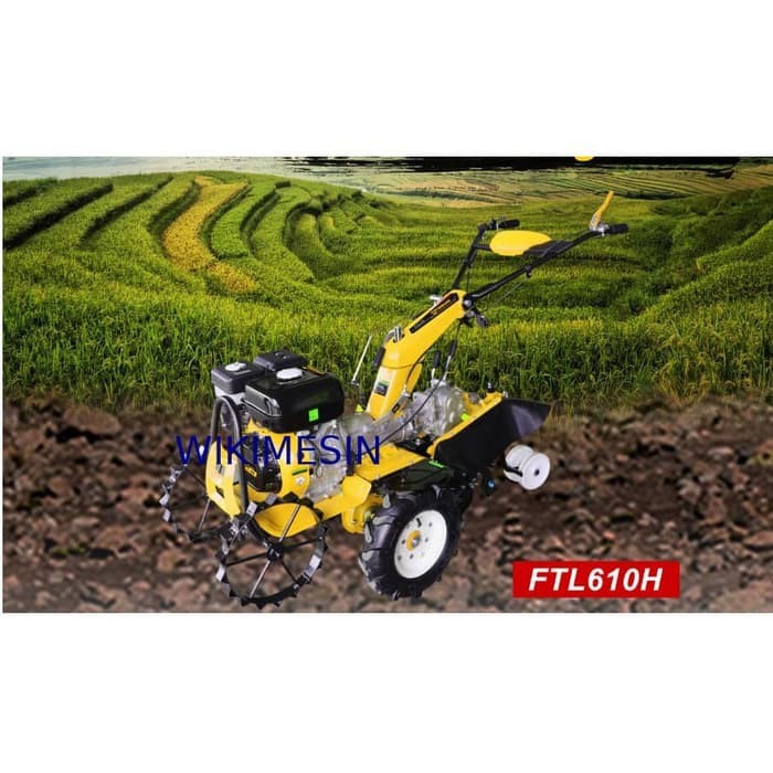 PROMO HARGA MURAH murah lebay   Mesin Cultivator Mini Traktor Sawah Ladang Tiller Bajak Firman FTL