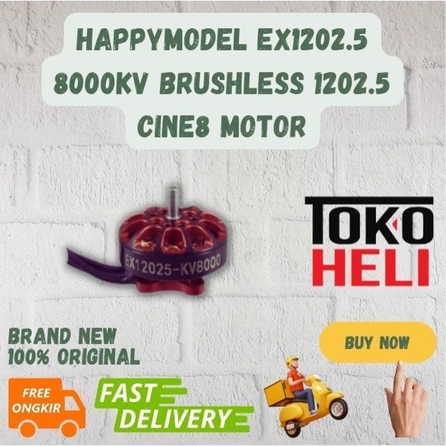 Happymodel EX1202.5 8000KV Brushless 1202.5 Cine8 Motor