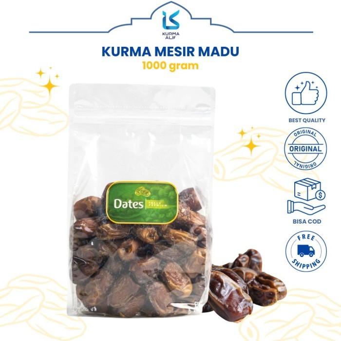

✨TERLARIS -Kurma Mesir Madu Premium 1 kg