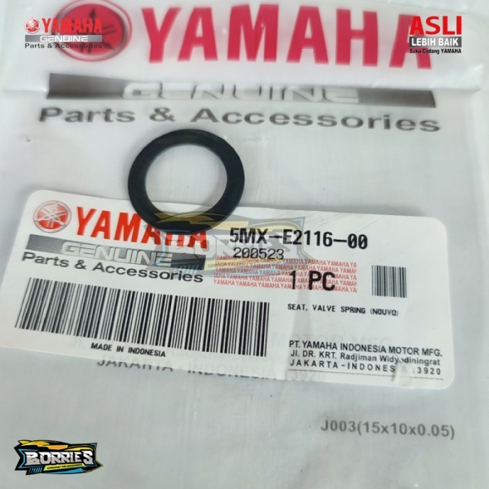 Ring Dudukan Per Klep Mio Sporty Smile Nouvo Finno Soul Karbu Original berkualitas