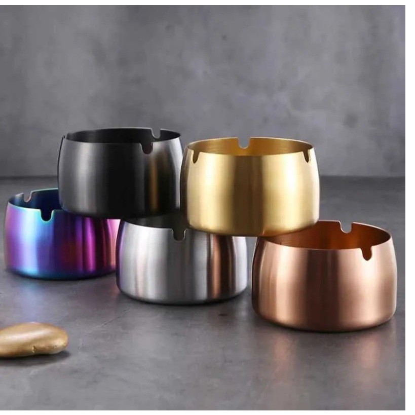 

TNS Asbak Ashtray Ash Stainless Steel - T9224