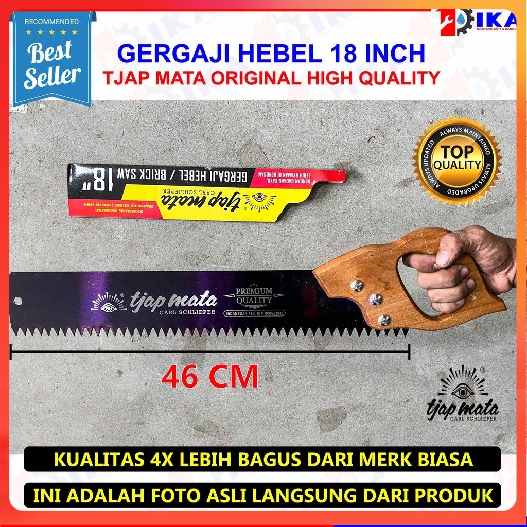 GERGAJI HEBEL BATA RINGAN 18" TJAP MATA ASLI / GERGAJI HEBEL 18 INCH TERMURAH Gergaji Hebel - Bata R