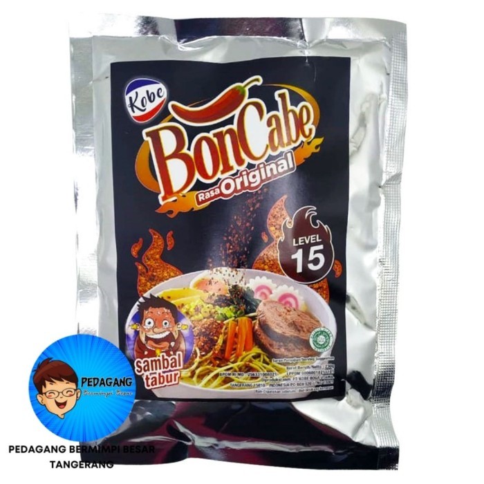 

✨TERLARIS -Bon Cabe Level 10 15 30 / Kobe BonCabe Cabe Cabai Bubuk - LV 15 (230gr)