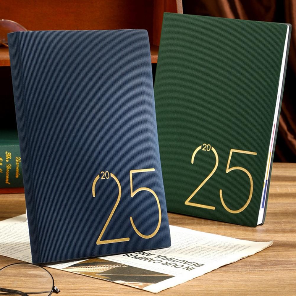 

2025 Planner Faux Leather 2025 Planner Calendar with Monthly Tabs Notes Pages for Office School Weekly Monthly Planner Jan
