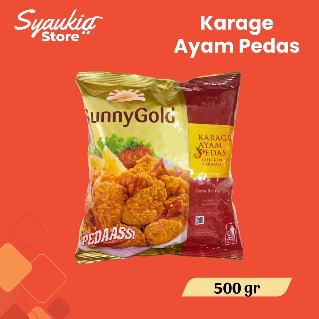 

SunnyGold Karage Ayam Pedas 500gr
