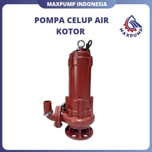Mesin Pompa Air Pompa Celup Air Kotor Submersible 4inc Banjir maxpump