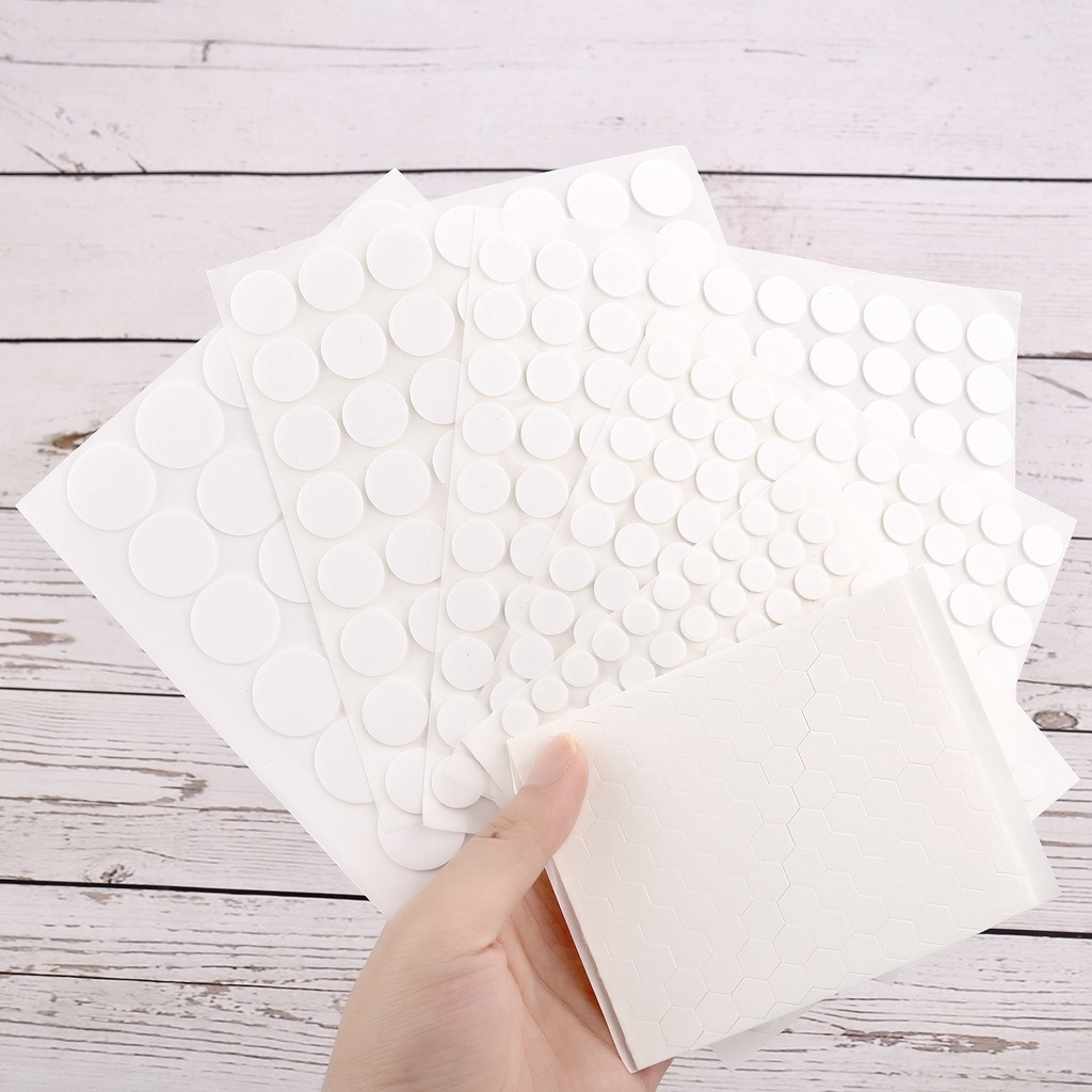 

8-20mm Round Candle Wick Stickers Adhesive Heat Resistance Foam Double-Sided Tape For Wax Fixed Base Holder Stand Candle Making