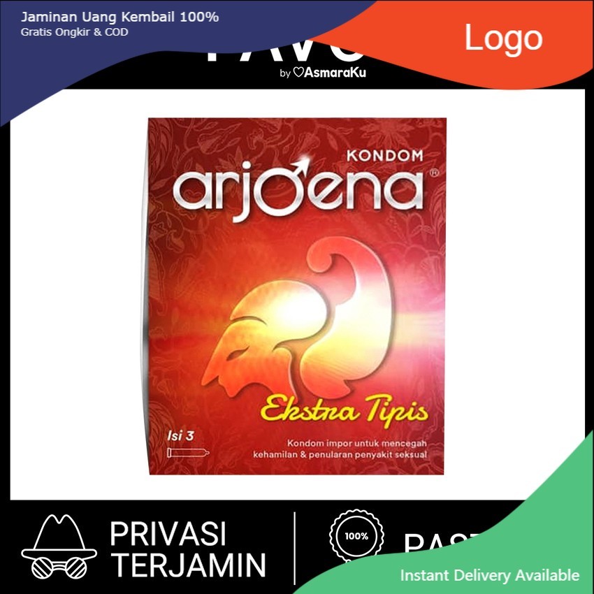 

Kondom Arjoena Extra Tipis isi 3 Pcs - Kondom Tipis