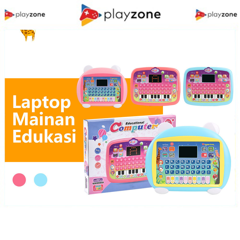 Laptop Mainan Anak Tablet Belajar Huruf Anak Mainan Edukasi